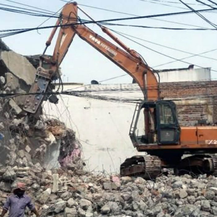 Demolishing Work at Kafrul Office Project